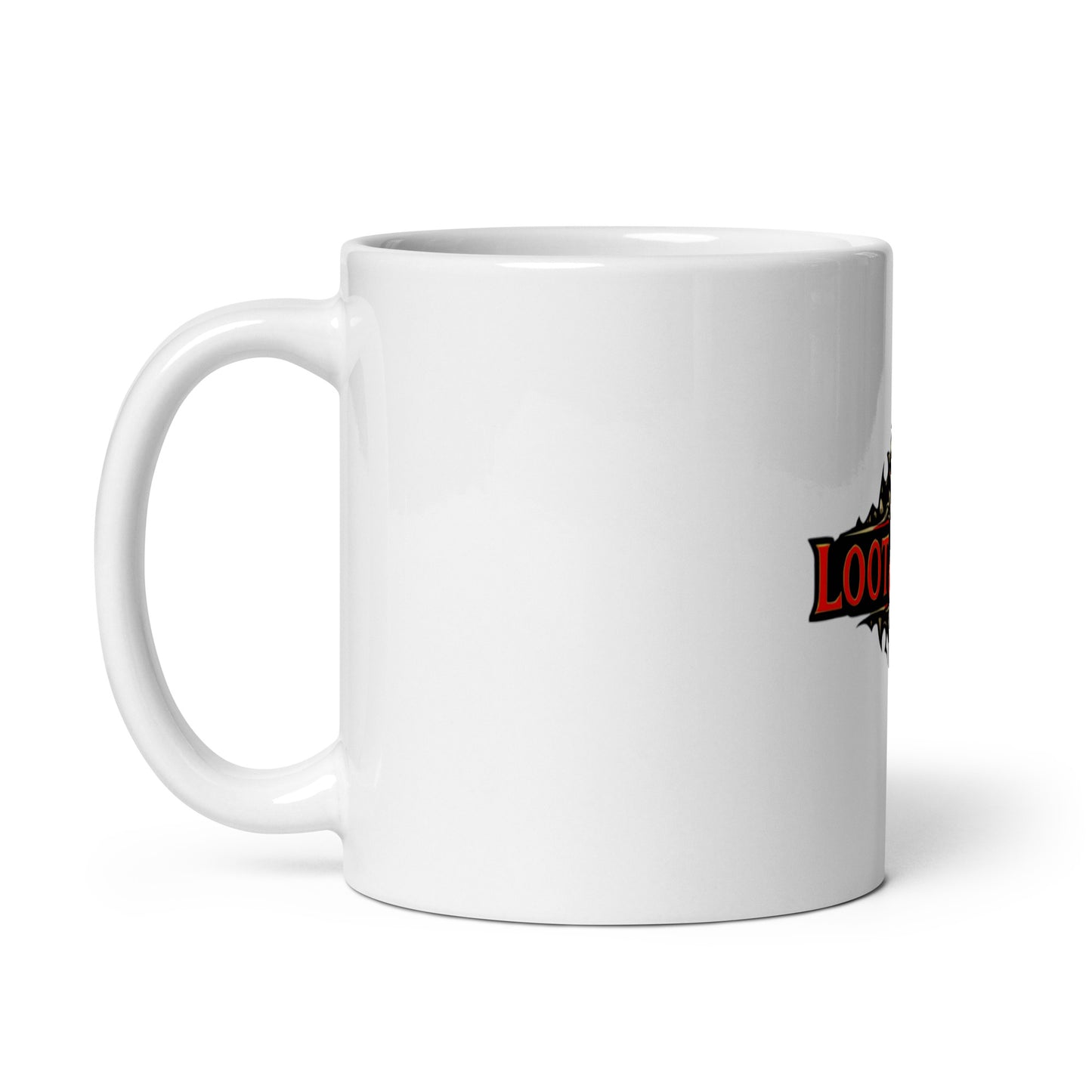 Loot & Lore Mug – Fantasy Coffee Cup for DnD Fans, Gamers & Dungeon Masters