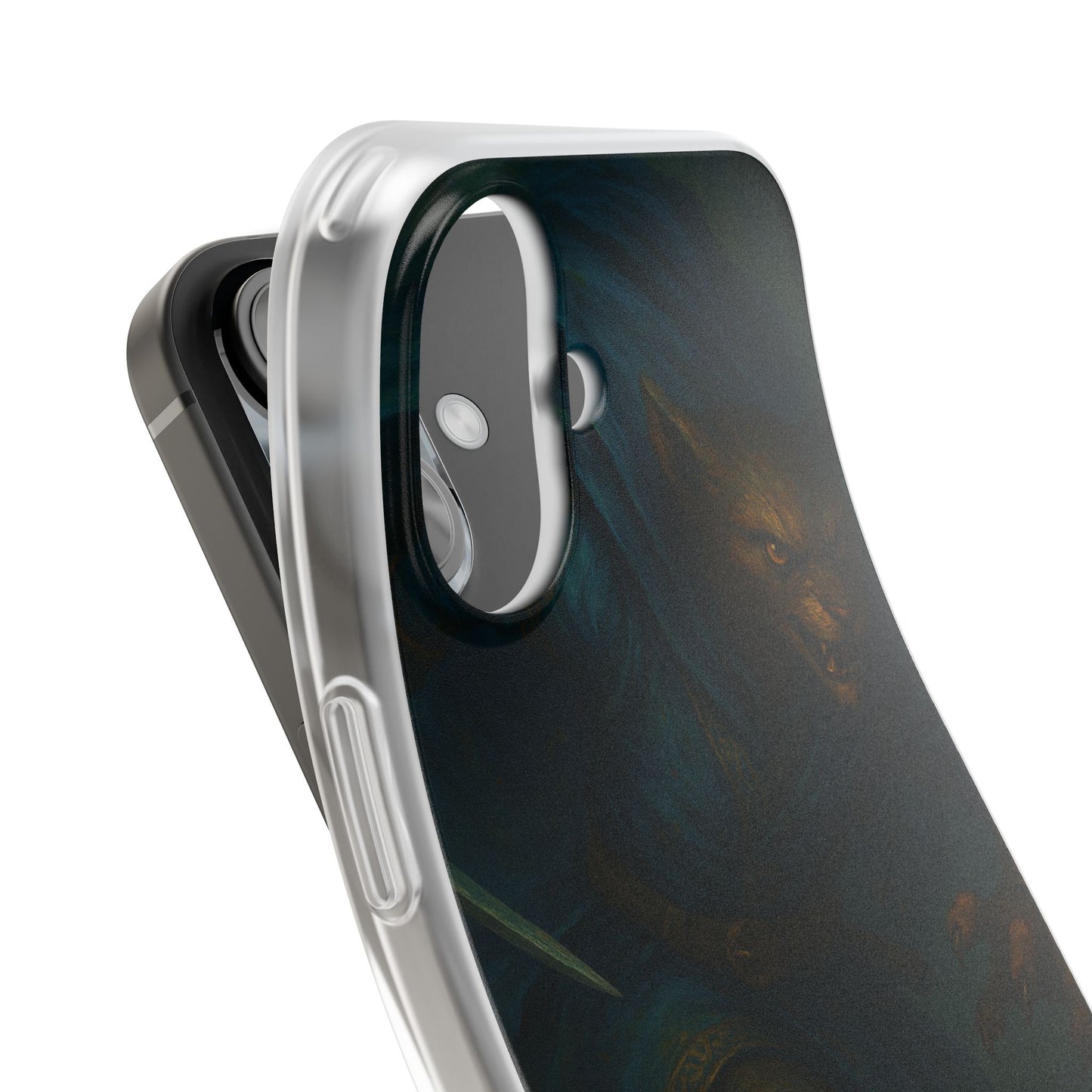 Sutharii Stalker Flexi Case – Jungle Hunter Phone Cover | Fantasy Feline Warrior Art | Loot & Lore Exclusive
