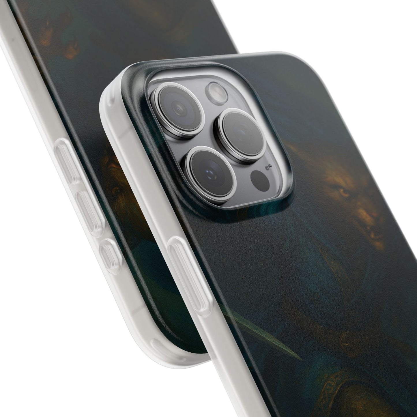 Sutharii Stalker Flexi Case – Jungle Hunter Phone Cover | Fantasy Feline Warrior Art | Loot & Lore Exclusive
