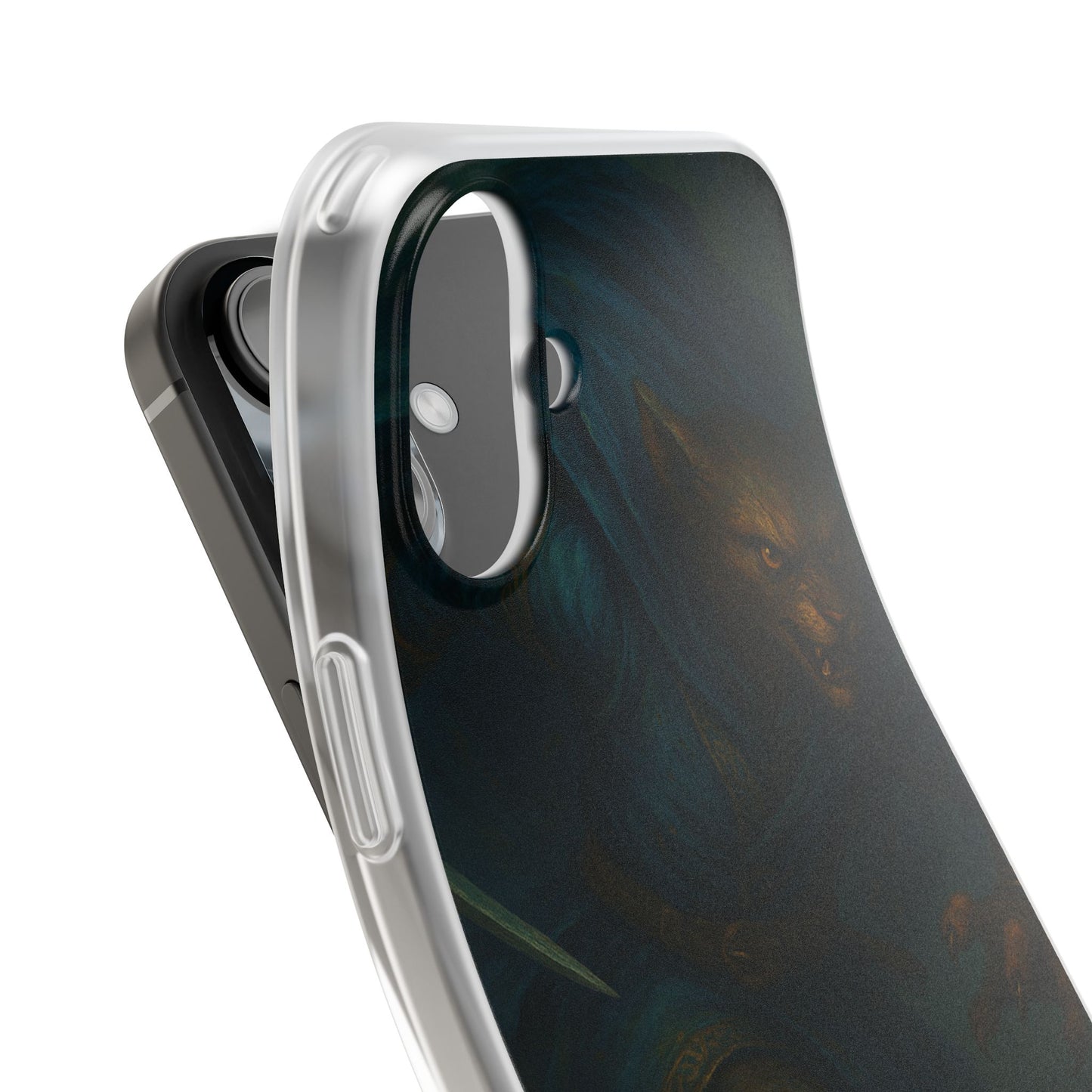 Sutharii Stalker Flexi Case – Jungle Hunter Phone Cover | Fantasy Feline Warrior Art | Loot & Lore Exclusive