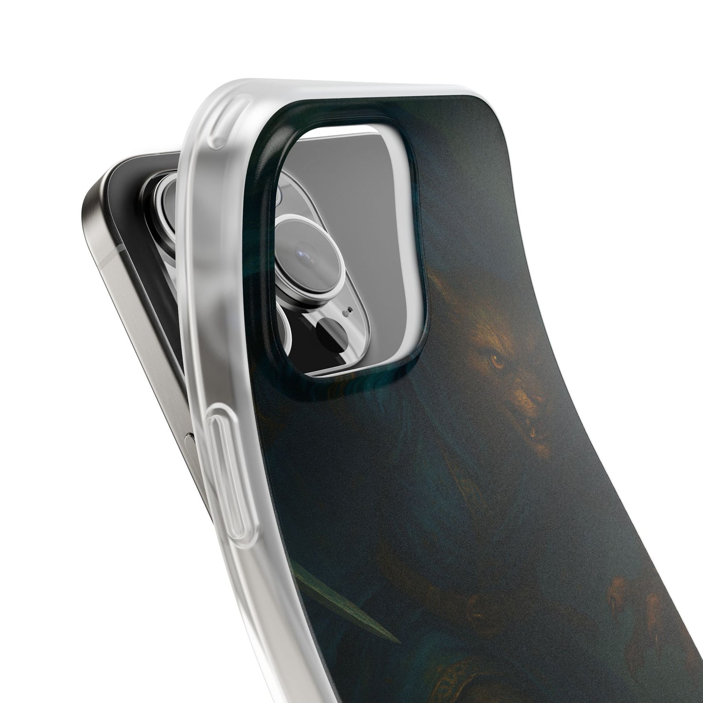 Sutharii Stalker Flexi Case – Jungle Hunter Phone Cover | Fantasy Feline Warrior Art | Loot & Lore Exclusive