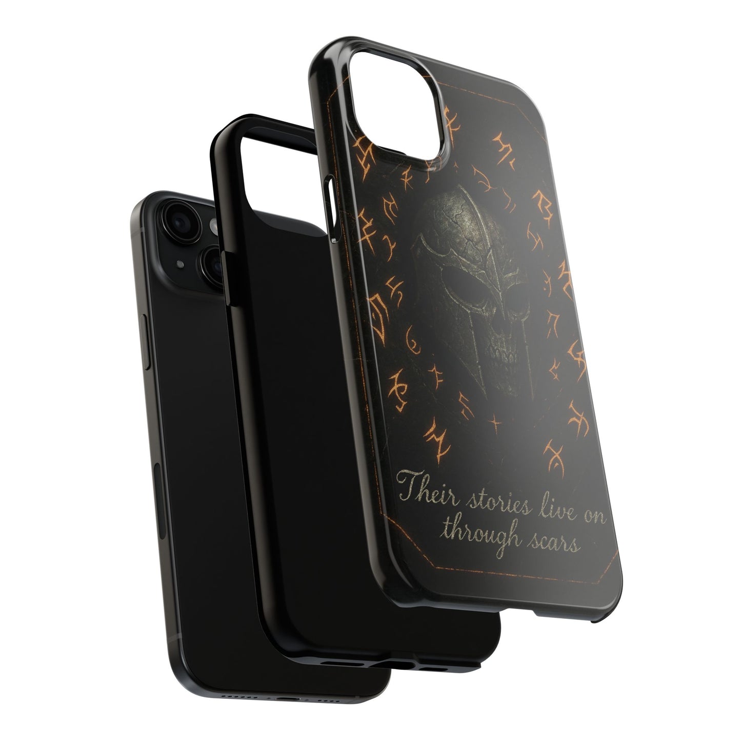 “Graveborn: Worn Sigil” Phone Case - Dungeons and Dragons Tough Phone Case [Tough Phone Case, Great for Dad, Durable Phone Case]