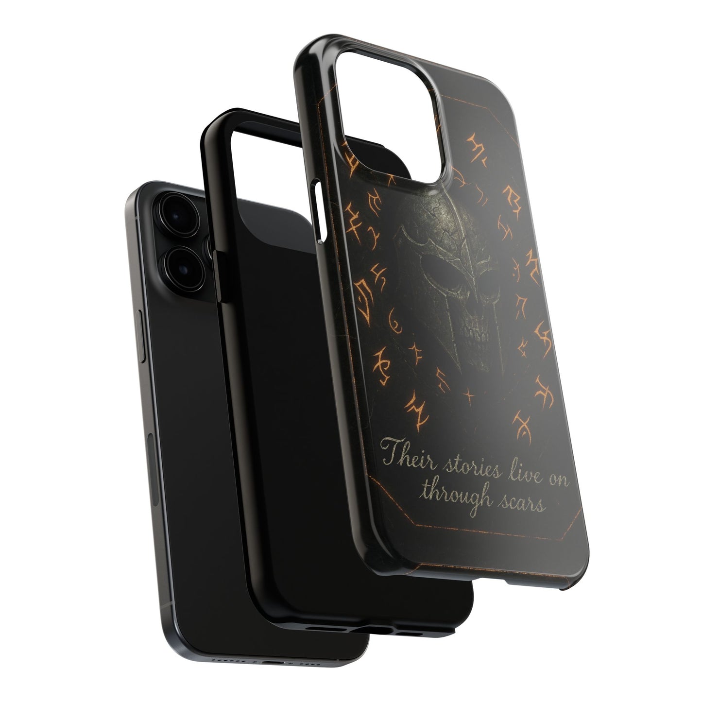 “Graveborn: Worn Sigil” Phone Case - Dungeons and Dragons Tough Phone Case [Tough Phone Case, Great for Dad, Durable Phone Case]