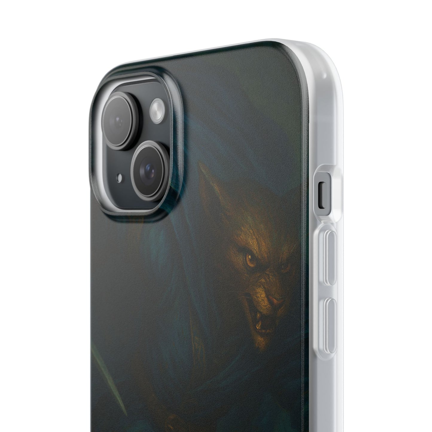 Sutharii Stalker Flexi Case – Jungle Hunter Phone Cover | Fantasy Feline Warrior Art | Loot & Lore Exclusive