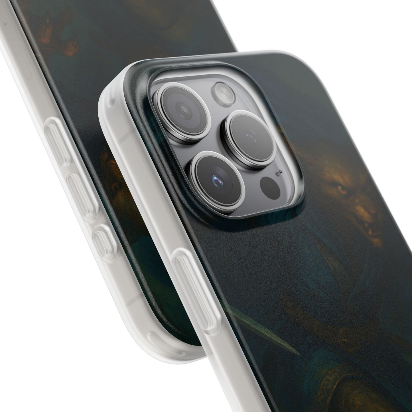 Sutharii Stalker Flexi Case – Jungle Hunter Phone Cover | Fantasy Feline Warrior Art | Loot & Lore Exclusive